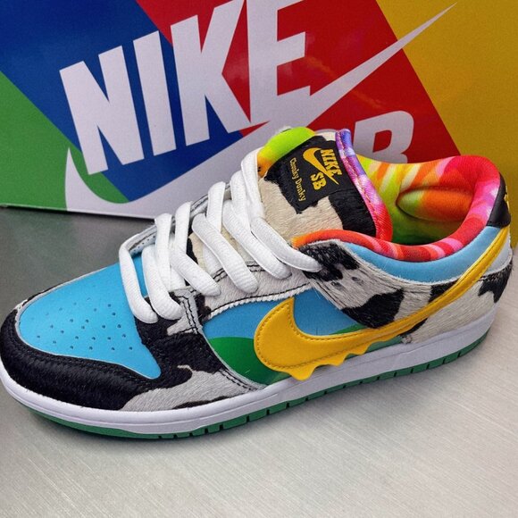 Ben & Jerry's x Nike Dunk SB Pro gs "chunky dunky shoe - Picture 3 of 6